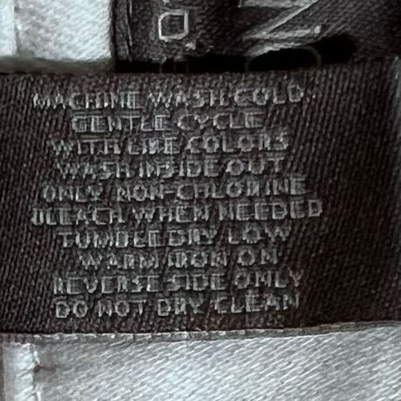 Chico’s So Slimming Beige Stretch Straight Jeans Size 3 (L 16) Regular - Picture 12 of 13